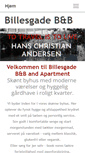 Mobile Screenshot of billesgade.dk